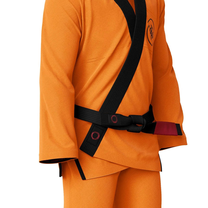 Custom Orange Brazilian Jiu Jitsu Gi - Personalised Gi | Combatra
