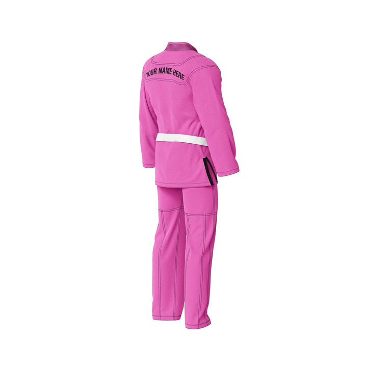 Custom Pink Brazilian Jiu JItsu gi - Personalised Gi | Combatra