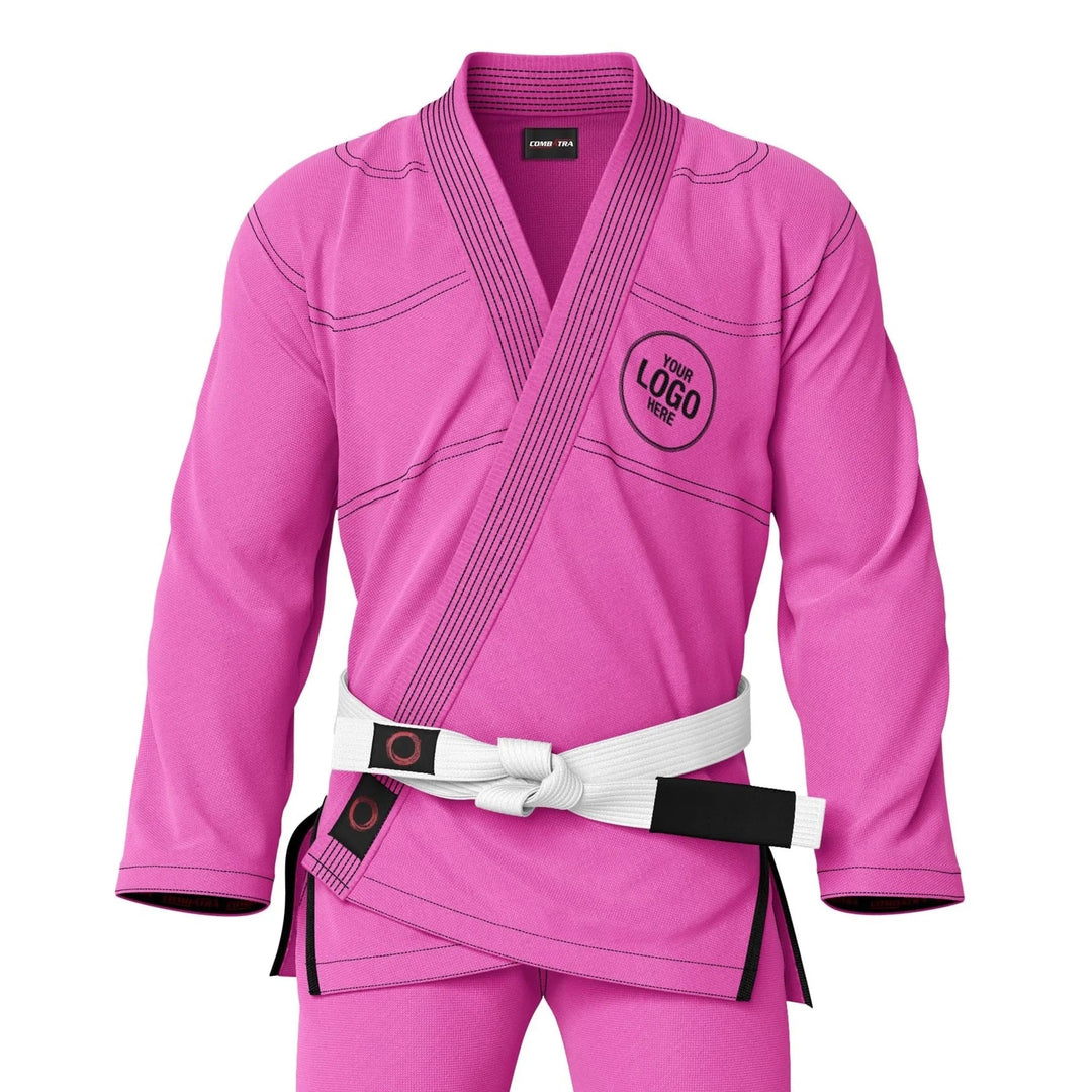 Custom Pink Brazilian Jiu JItsu gi - Personalised Gi | Combatra