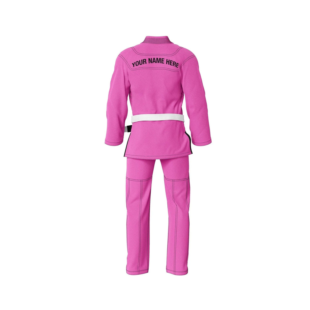 Custom Pink Brazilian Jiu JItsu gi - Personalised Gi | Combatra