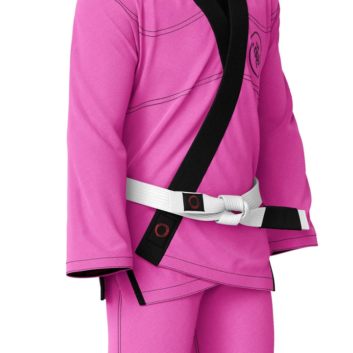 Custom Pink with Black Lapel Brazilian Jiu JItsu gi - Personalised Gi | Combatra