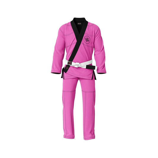 Custom Pink with Black Lapel Brazilian Jiu JItsu gi - Personalised Gi | Combatra