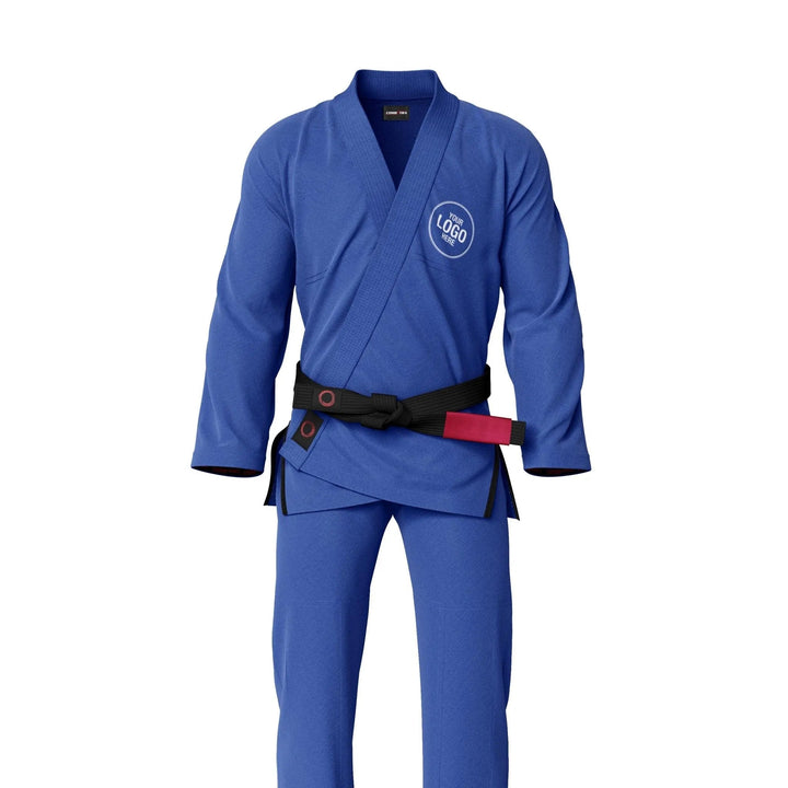 Custom Plain Blue Brazilian Jiu Jitsu gi - Personalised Gi | Combatra