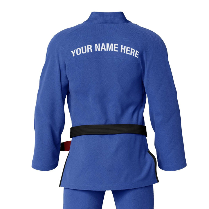 Custom Plain Blue Brazilian Jiu Jitsu gi - Personalised Gi | Combatra