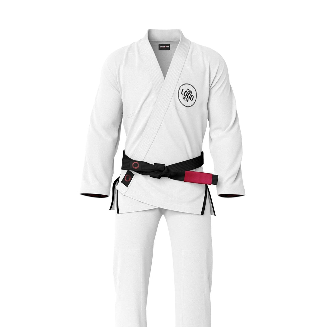 Custom Plain White Brazilian Jiu jitsu gi - Personalised Gi | Combatra