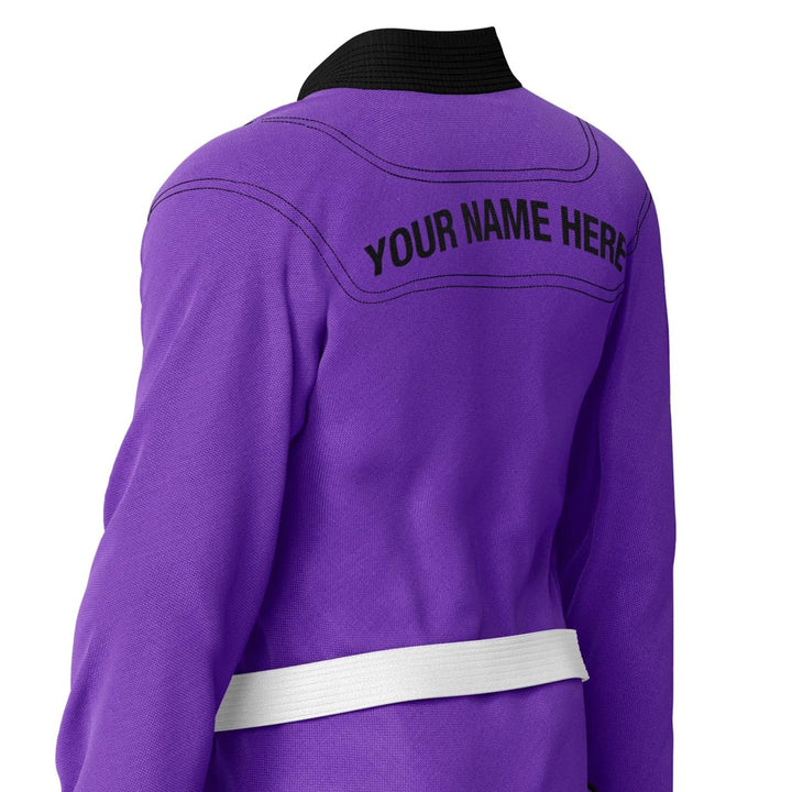 Custom Purple Brazilian Jiu Jitsu Gi - Personalised Gi | Combatra