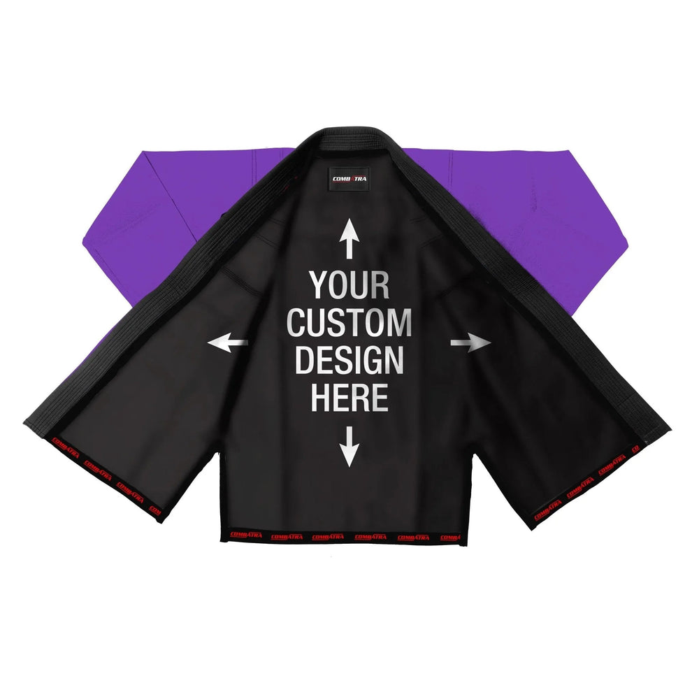 Purple Personalised Premium BJJ Gi | Combatra