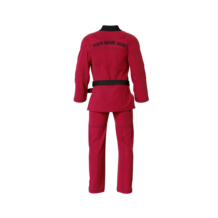 Custom Red Brazilian Jiu Jitsu Gi - Personalised Gi | Combatra
