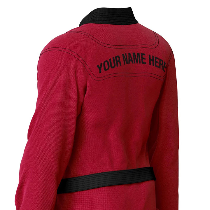 Custom Red Brazilian Jiu Jitsu Gi - Personalised Gi | Combatra