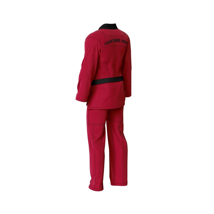 Custom Red Brazilian Jiu Jitsu Gi - Personalised Gi | Combatra