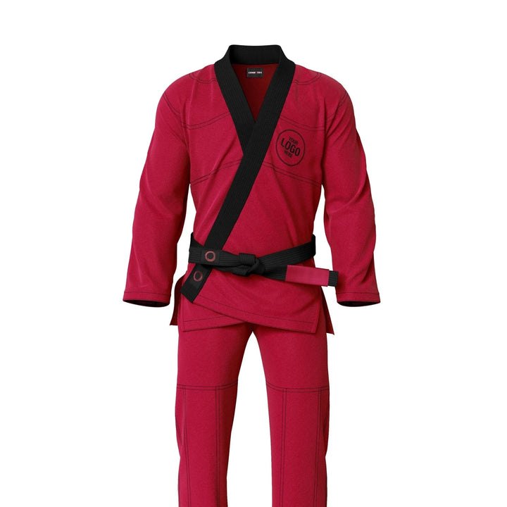 Custom Red Brazilian Jiu Jitsu Gi - Personalised Gi | Combatra