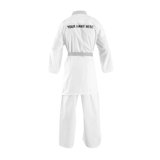 Custom White 10 oz light Weight Karate Uniform - Custom Karate Uniform | Combatra