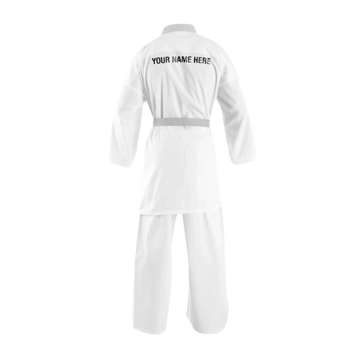 Custom White 10 oz light Weight Karate Uniform - Custom Karate Uniform | Combatra