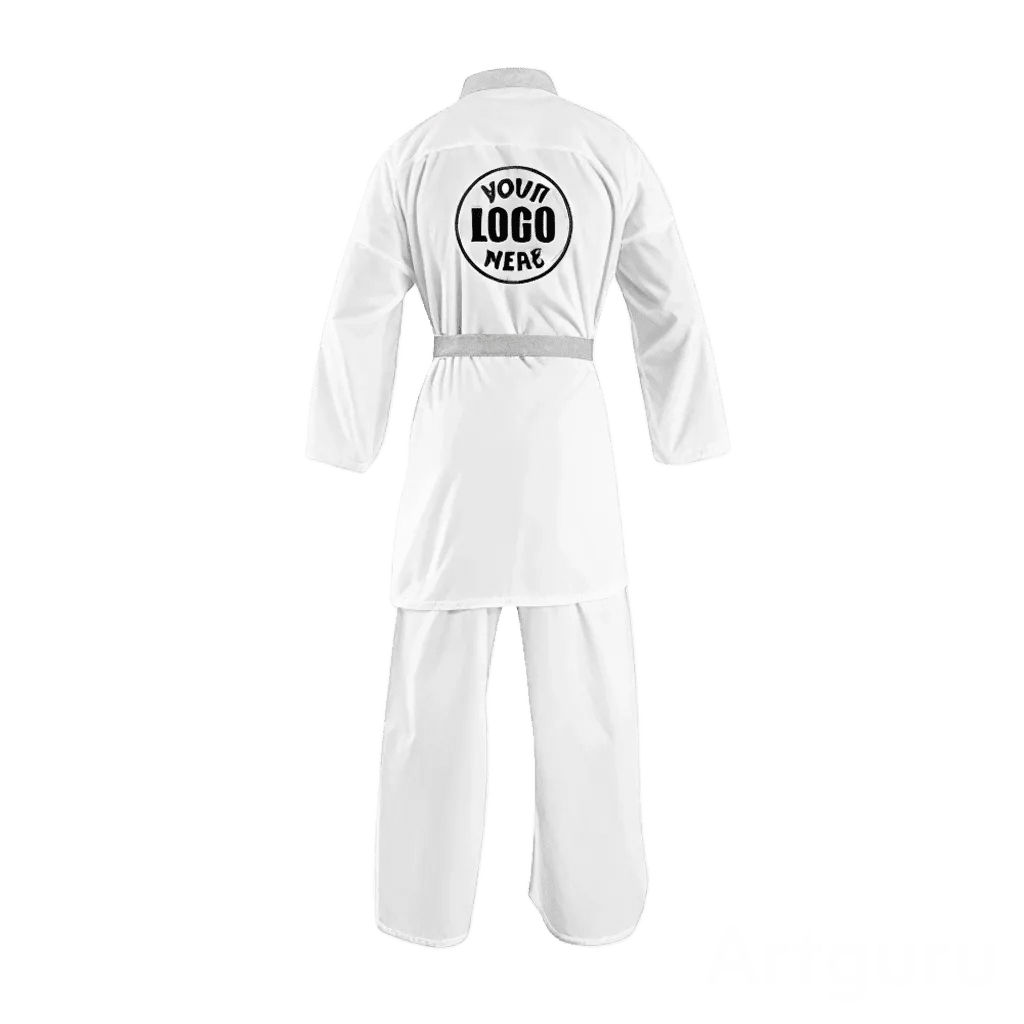 Custom White 10 oz Medium Weight Karate Uniform - Custom Karate Uniform | Combatra
