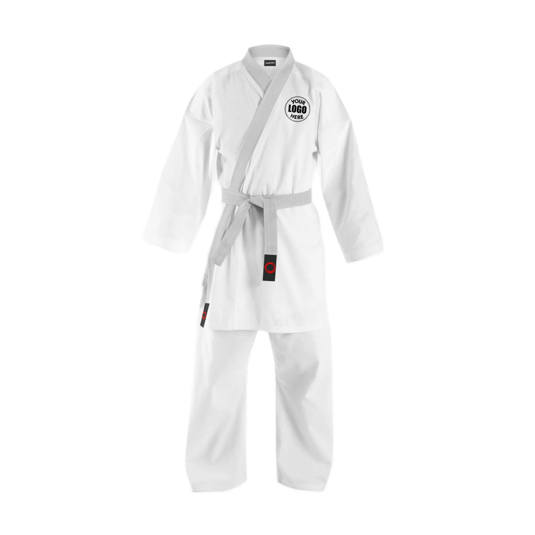 Custom White 14 oz Heavyweight Karate Uniform - Custom Karate Uniform | Combatra