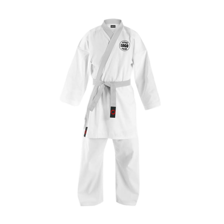 Custom White 14 oz Heavyweight Karate Uniform - Custom Karate Uniform | Combatra