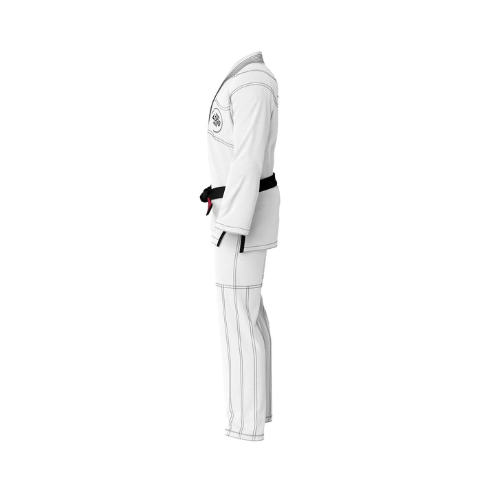 Custom White Brazilian Jiu Jitsu Gi - Personalised Gi | Combatra