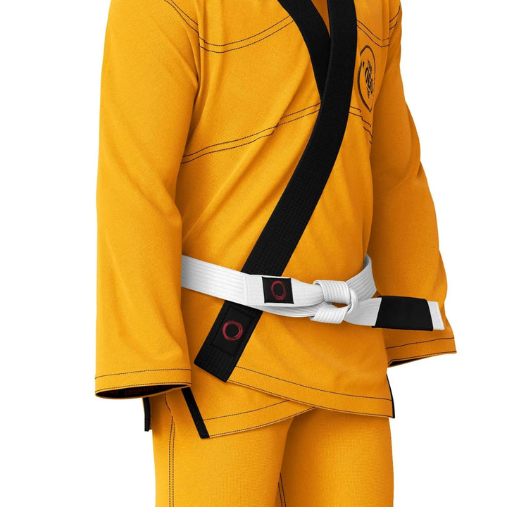 Custom Yellow Brazilian Jiu Jitsu Gi - Personalised Gi | Combatra