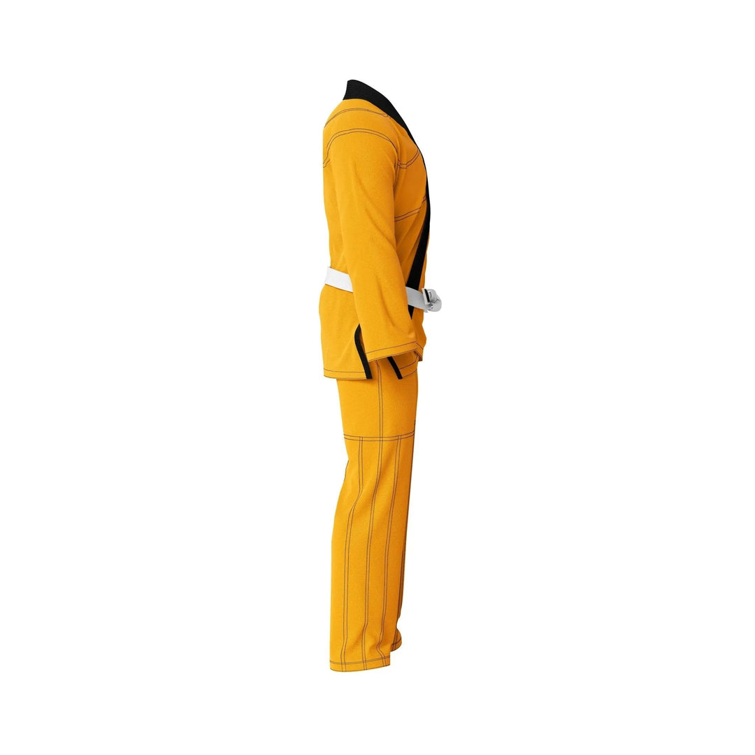 Custom Yellow Brazilian Jiu Jitsu Gi - Personalised Gi | Combatra