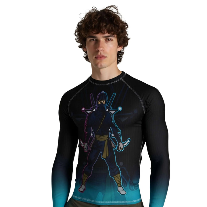 Cyber Ninja Compression Rash Guard - Premium Rashguards | Combatra