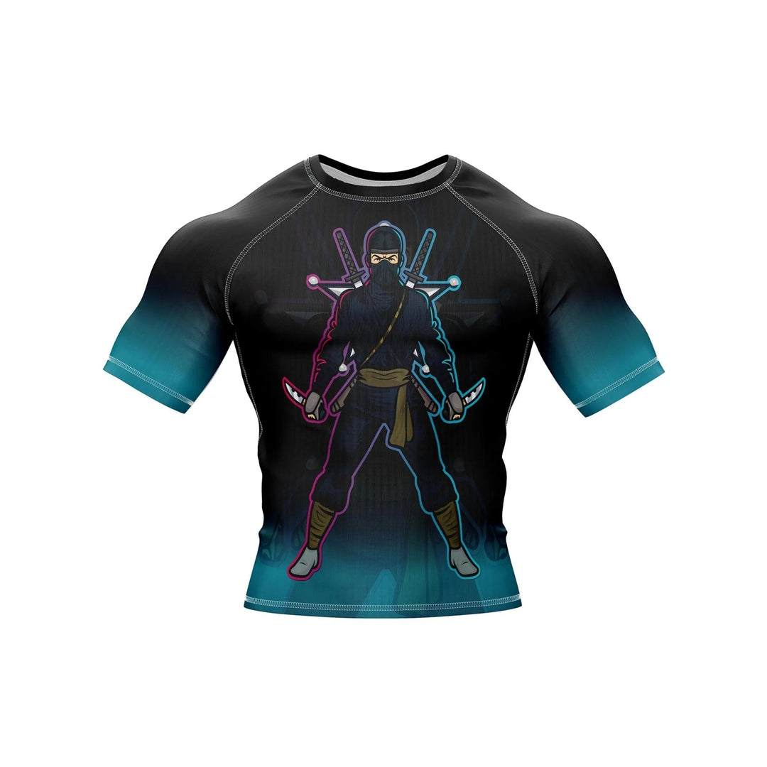 Cyber Ninja Compression Rash Guard - Premium Rashguards | Combatra