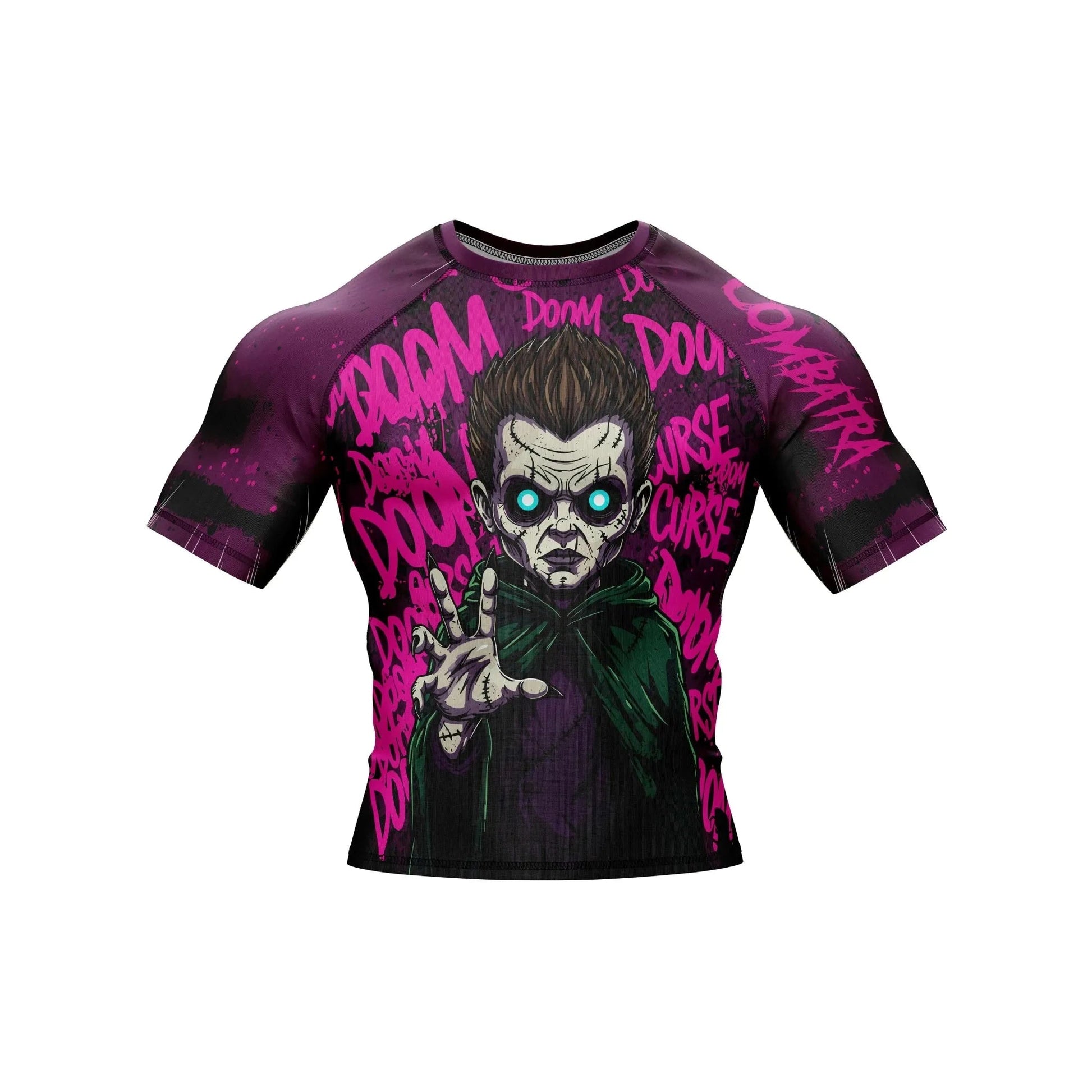 Dark Doom Curse Compression Rash Guard - Premium Rashguards | Combatra