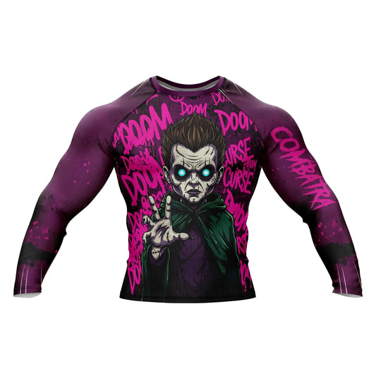 Dark Doom Curse Compression Rash Guard - Premium Rashguards | Combatra