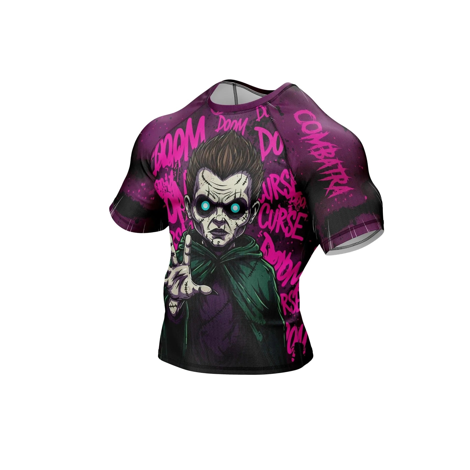 Dark Doom Curse Compression Rash Guard - Premium Rashguards | Combatra