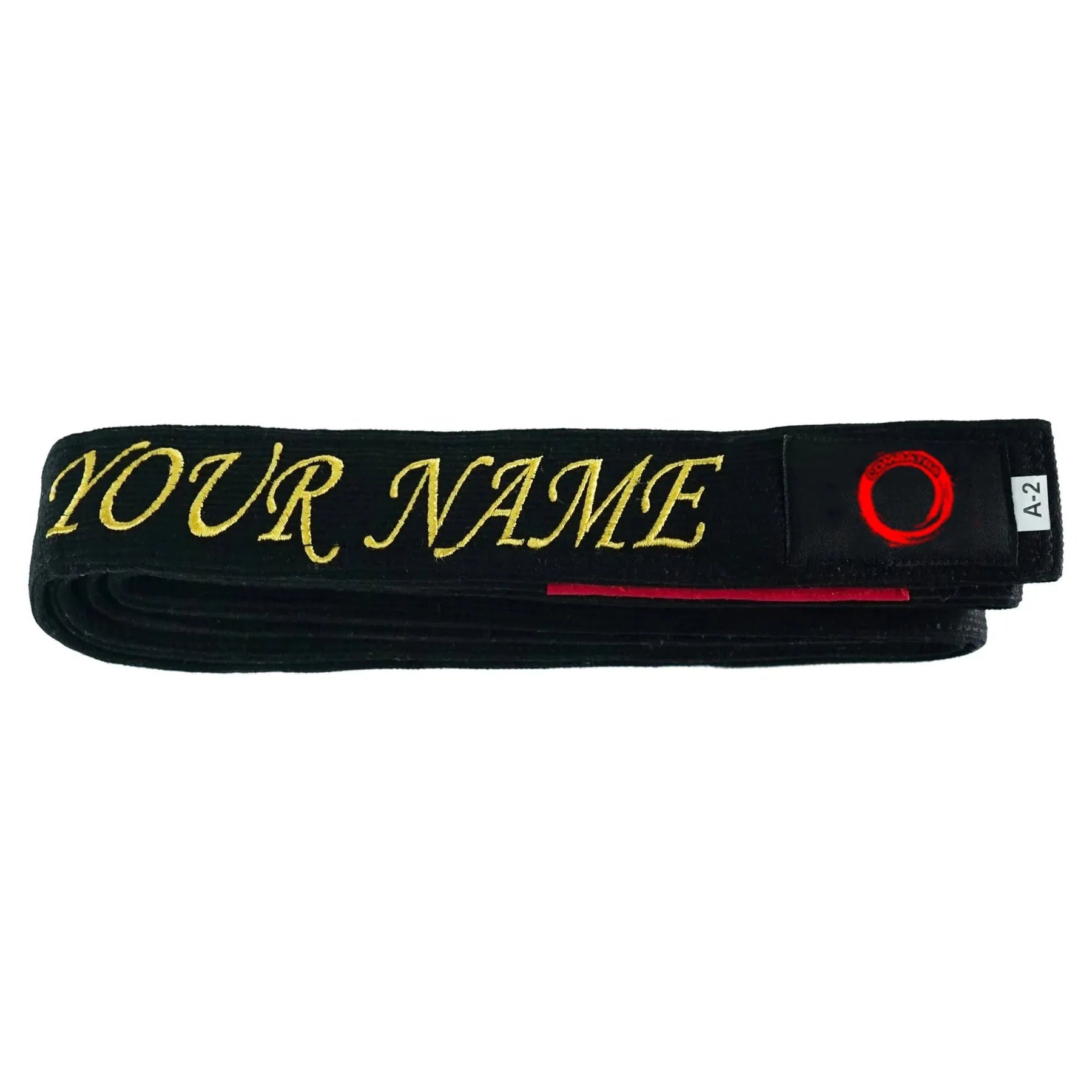 Design Your Own - Premium Customizable Brazilian Jiu Jitsu BJJ Belt with Name - Personalised Wear | Combatra