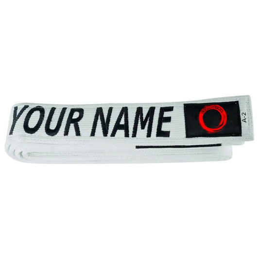 Design Your Own - Premium Customizable Brazilian Jiu Jitsu BJJ Belt with Name - Personalised Wear | Combatra