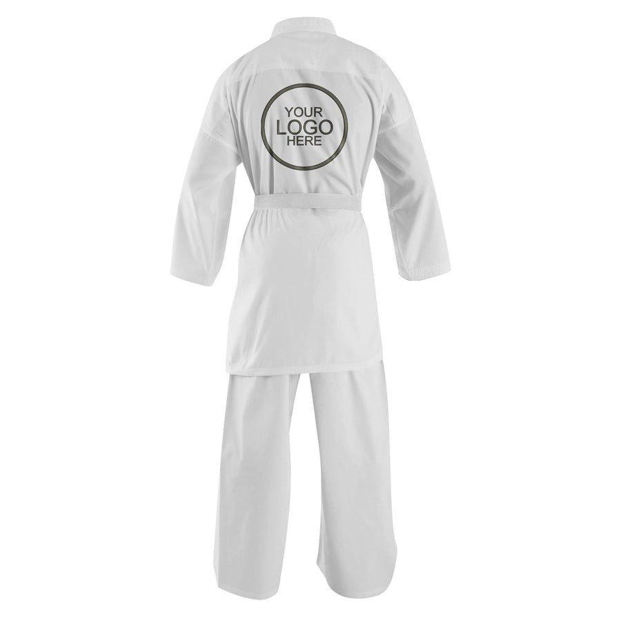 Custom alpha White 08 oz light  Weight Karate Uniform