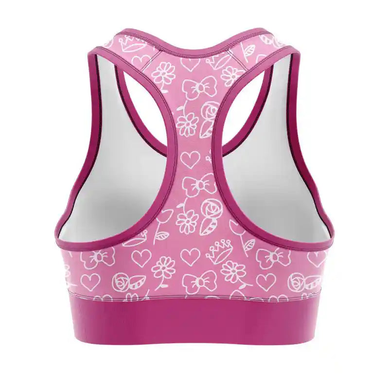 Cattified Rainbow Sports Bra | Combatra
