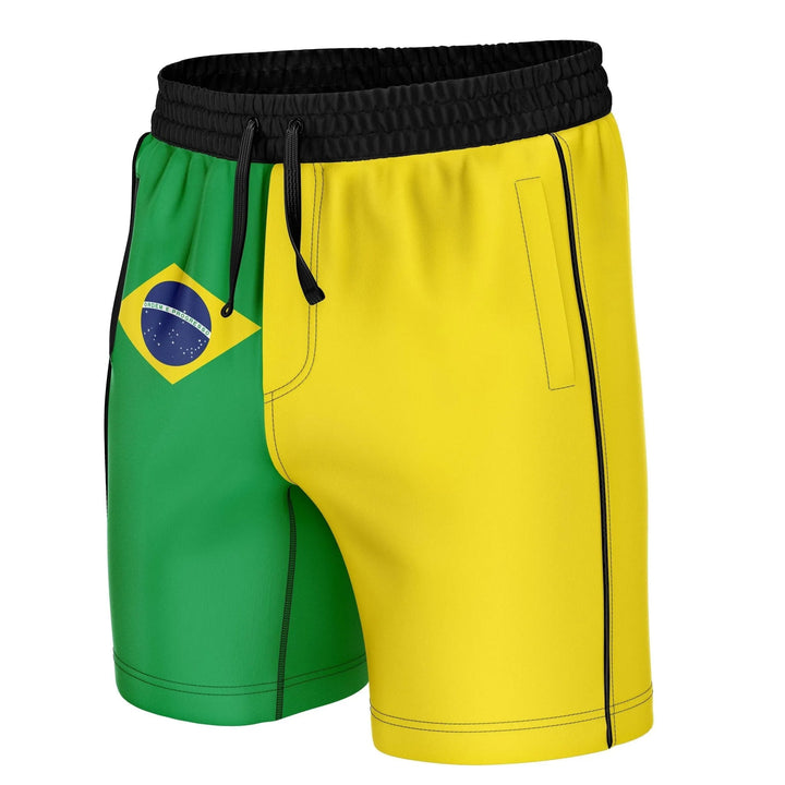 Dynamic Brazil Flag Shorts for Training - Training Shorts | Combatra