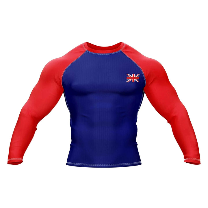 England Flag Compression Rash Guard - Patriotic Rashguards | Combatra
