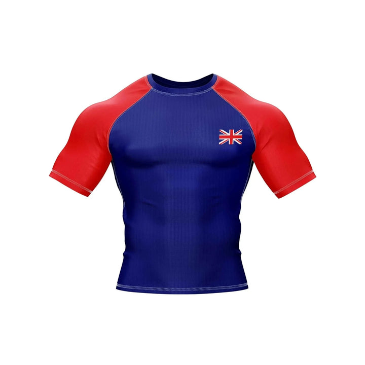 England Flag Compression Rash Guard - Patriotic Rashguards | Combatra