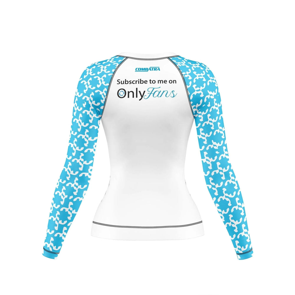 Fans Only Compression Rash Guard For Women - Premium Rashguards | Combatra