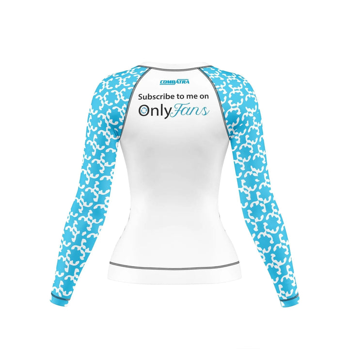 Fans Only Compression Rash Guard For Women - Premium Rashguards | Combatra