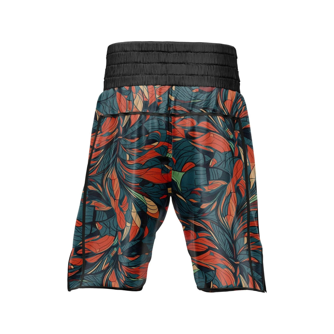 Feather Design Boxer Short - Boxing Shorts | Combatra
