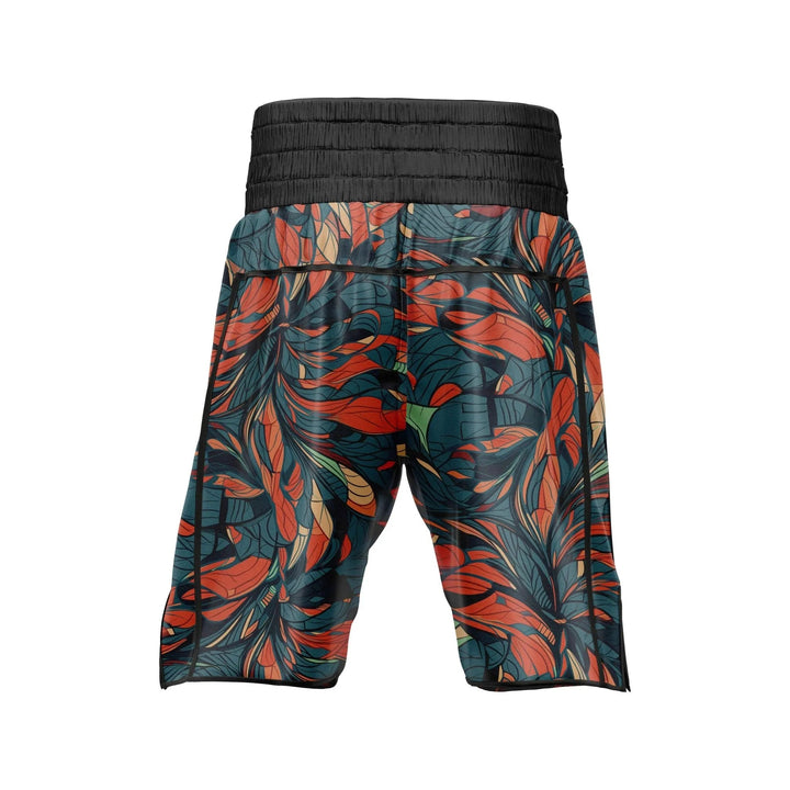 Feather Design Boxer Short - Boxing Shorts | Combatra