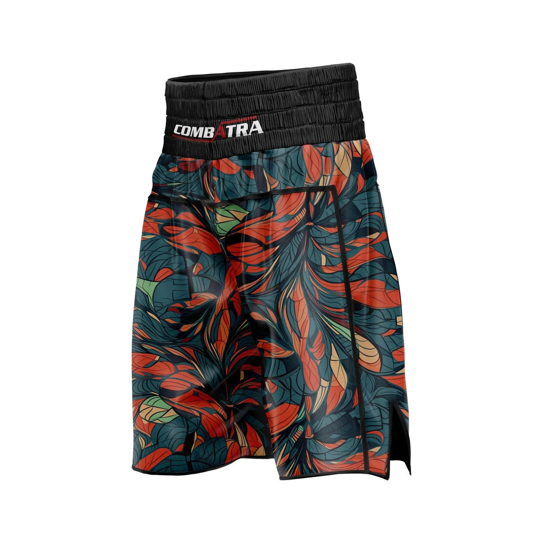 Feather Design Boxer Short - Boxing Shorts | Combatra