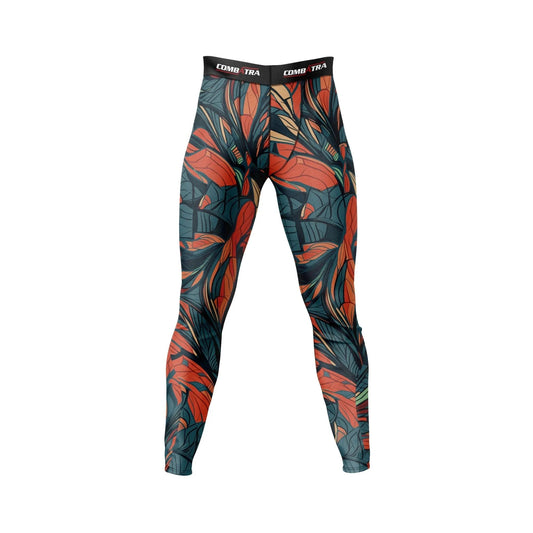 Feather Design Compression Pants - Compression Pants | Combatra