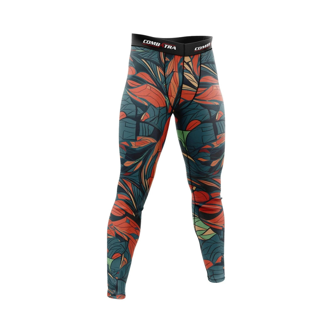 Feather Design Compression Pants - Compression Pants | Combatra