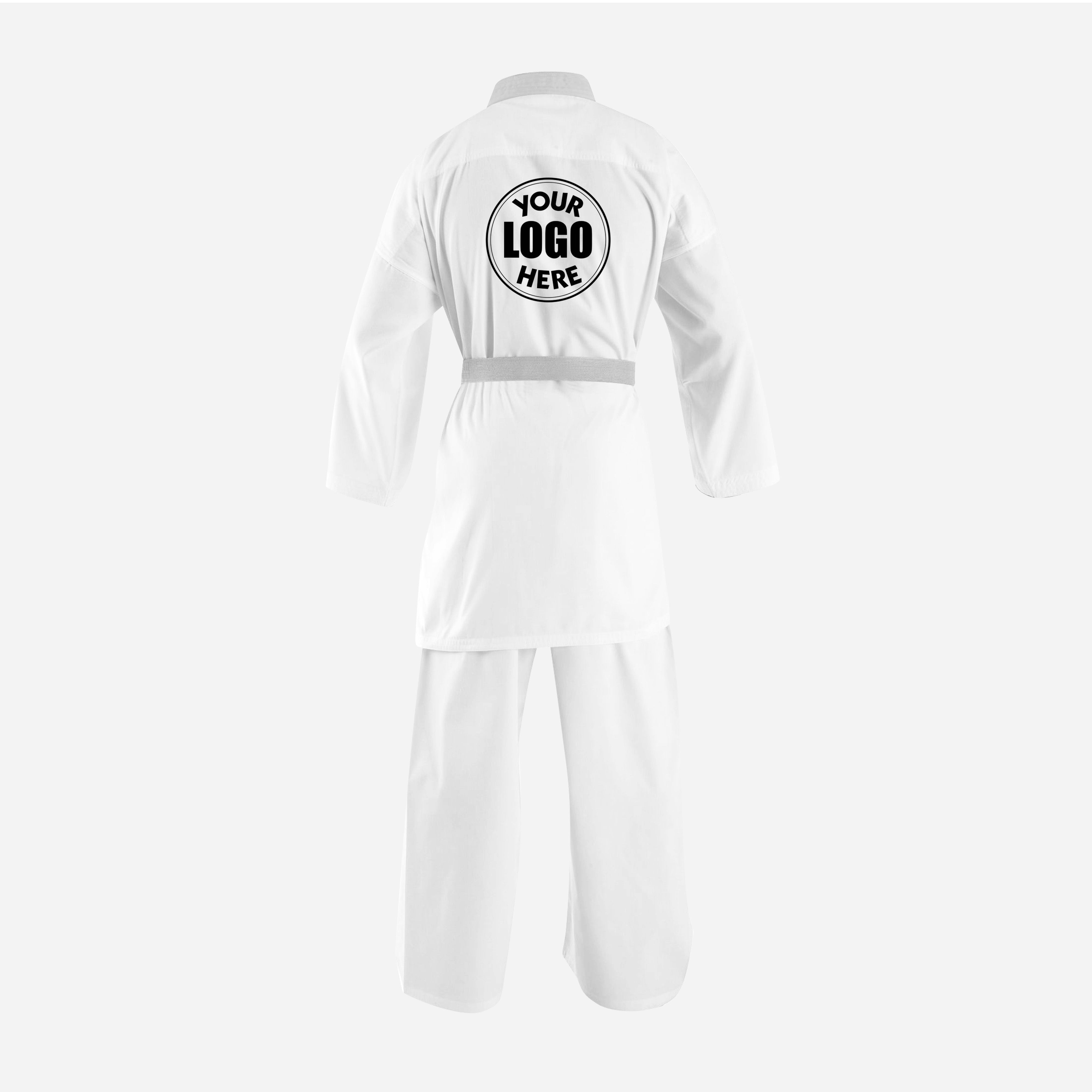 Custom White 14 oz Heavyweight Karate Uniform