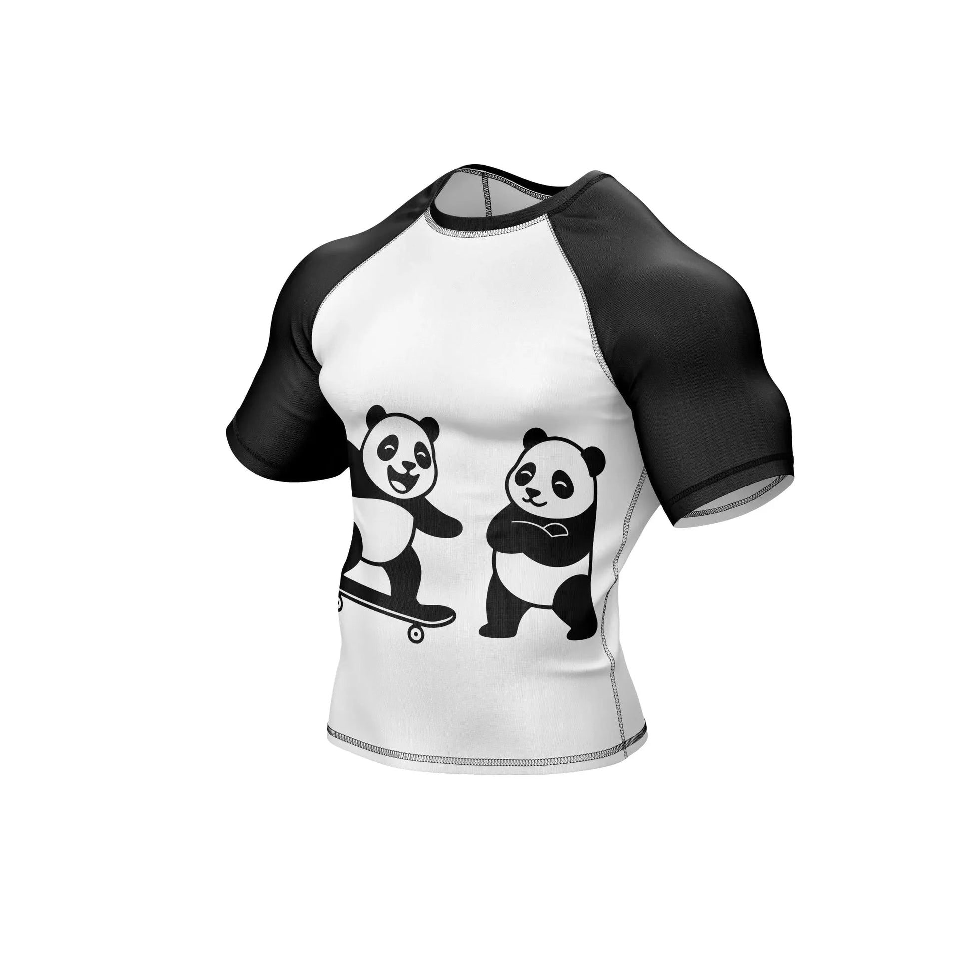 Fun Panda Streetwear Compression Rash Guard - Premium Rashguards | Combatra
