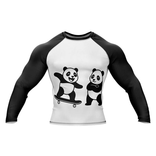 Fun Panda Streetwear Compression Rash Guard - Premium Rashguards | Combatra