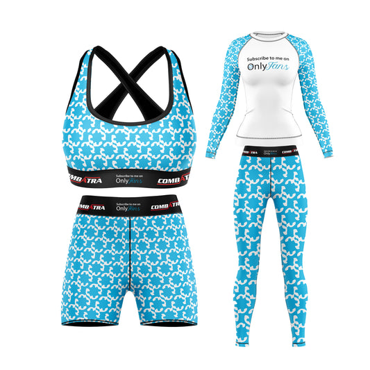 Fans Only Compression Rash Guard For Women - Combatra