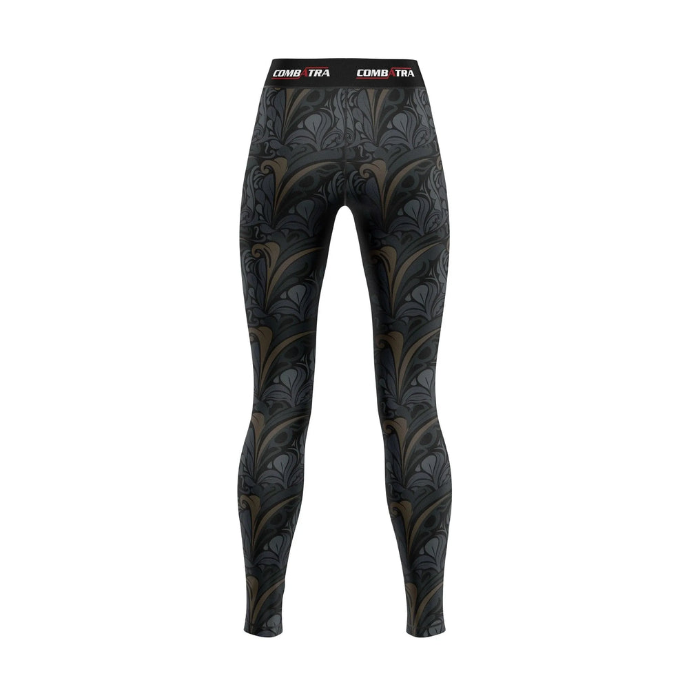Golden Black Compression spats For Women - Compression Spats | Combatra
