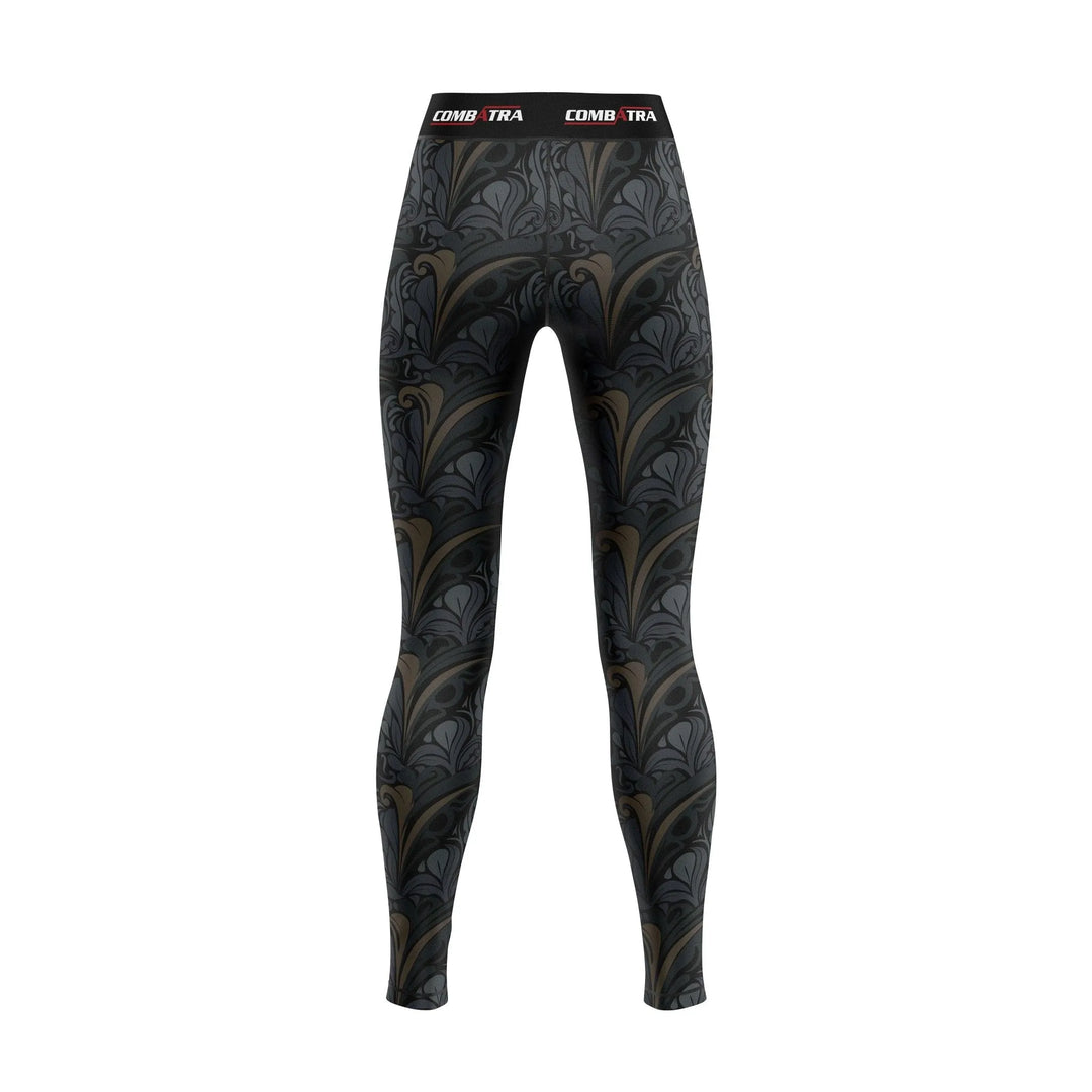 Golden Black Compression spats For Women - Compression Spats | Combatra