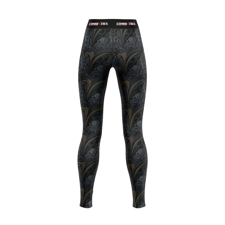 Golden Black Compression spats For Women - Compression Spats | Combatra