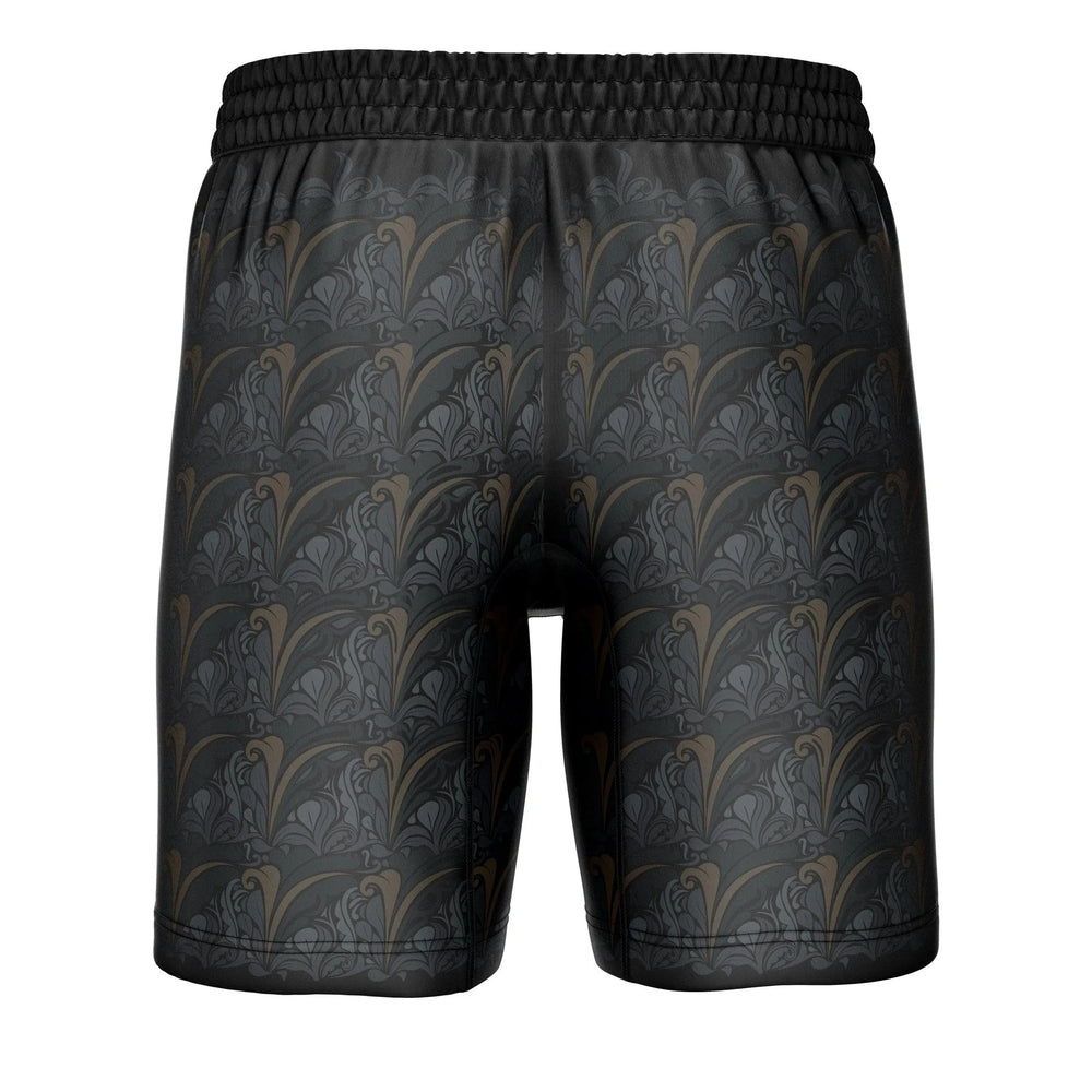 Golden Black Performance Training Shorts - Training Shorts | Combatra